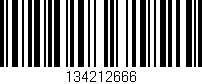 Código de barras (EAN, GTIN, SKU, ISBN): '134212666'
