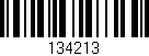 Código de barras (EAN, GTIN, SKU, ISBN): '134213'