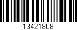 Código de barras (EAN, GTIN, SKU, ISBN): '13421808'