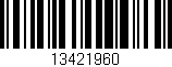 Código de barras (EAN, GTIN, SKU, ISBN): '13421960'