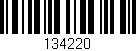 Código de barras (EAN, GTIN, SKU, ISBN): '134220'