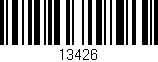 Código de barras (EAN, GTIN, SKU, ISBN): '13426'