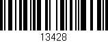 Código de barras (EAN, GTIN, SKU, ISBN): '13428'