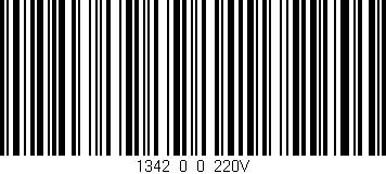 Código de barras (EAN, GTIN, SKU, ISBN): '1342_0_0_220V'