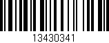 Código de barras (EAN, GTIN, SKU, ISBN): '13430341'