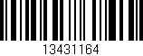 Código de barras (EAN, GTIN, SKU, ISBN): '13431164'