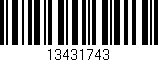 Código de barras (EAN, GTIN, SKU, ISBN): '13431743'
