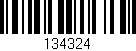 Código de barras (EAN, GTIN, SKU, ISBN): '134324'