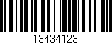 Código de barras (EAN, GTIN, SKU, ISBN): '13434123'