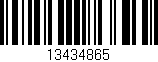 Código de barras (EAN, GTIN, SKU, ISBN): '13434865'