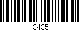 Código de barras (EAN, GTIN, SKU, ISBN): '13435'