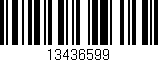 Código de barras (EAN, GTIN, SKU, ISBN): '13436599'