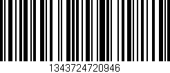 Código de barras (EAN, GTIN, SKU, ISBN): '1343724720946'