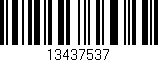 Código de barras (EAN, GTIN, SKU, ISBN): '13437537'