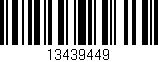Código de barras (EAN, GTIN, SKU, ISBN): '13439449'