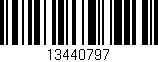 Código de barras (EAN, GTIN, SKU, ISBN): '13440797'