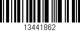 Código de barras (EAN, GTIN, SKU, ISBN): '13441862'