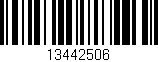 Código de barras (EAN, GTIN, SKU, ISBN): '13442506'
