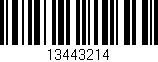 Código de barras (EAN, GTIN, SKU, ISBN): '13443214'