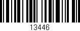 Código de barras (EAN, GTIN, SKU, ISBN): '13446'