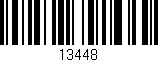 Código de barras (EAN, GTIN, SKU, ISBN): '13448'