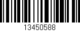 Código de barras (EAN, GTIN, SKU, ISBN): '13450588'