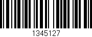 Código de barras (EAN, GTIN, SKU, ISBN): '1345127'