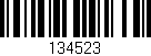 Código de barras (EAN, GTIN, SKU, ISBN): '134523'