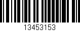 Código de barras (EAN, GTIN, SKU, ISBN): '13453153'