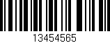 Código de barras (EAN, GTIN, SKU, ISBN): '13454565'