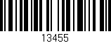 Código de barras (EAN, GTIN, SKU, ISBN): '13455'