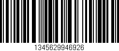 Código de barras (EAN, GTIN, SKU, ISBN): '1345629946926'