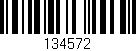 Código de barras (EAN, GTIN, SKU, ISBN): '134572'
