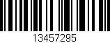 Código de barras (EAN, GTIN, SKU, ISBN): '13457295'