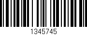 Código de barras (EAN, GTIN, SKU, ISBN): '1345745'