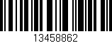 Código de barras (EAN, GTIN, SKU, ISBN): '13458862'