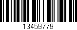 Código de barras (EAN, GTIN, SKU, ISBN): '13459779'