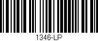 Código de barras (EAN, GTIN, SKU, ISBN): '1346-LP'