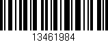 Código de barras (EAN, GTIN, SKU, ISBN): '13461984'