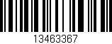 Código de barras (EAN, GTIN, SKU, ISBN): '13463367'