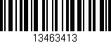 Código de barras (EAN, GTIN, SKU, ISBN): '13463413'