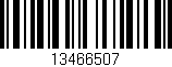 Código de barras (EAN, GTIN, SKU, ISBN): '13466507'