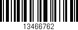 Código de barras (EAN, GTIN, SKU, ISBN): '13466762'