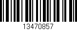 Código de barras (EAN, GTIN, SKU, ISBN): '13470857'