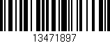 Código de barras (EAN, GTIN, SKU, ISBN): '13471897'