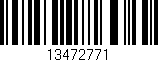 Código de barras (EAN, GTIN, SKU, ISBN): '13472771'