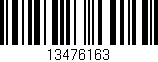Código de barras (EAN, GTIN, SKU, ISBN): '13476163'