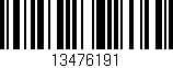 Código de barras (EAN, GTIN, SKU, ISBN): '13476191'