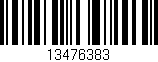 Código de barras (EAN, GTIN, SKU, ISBN): '13476383'