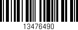 Código de barras (EAN, GTIN, SKU, ISBN): '13476490'